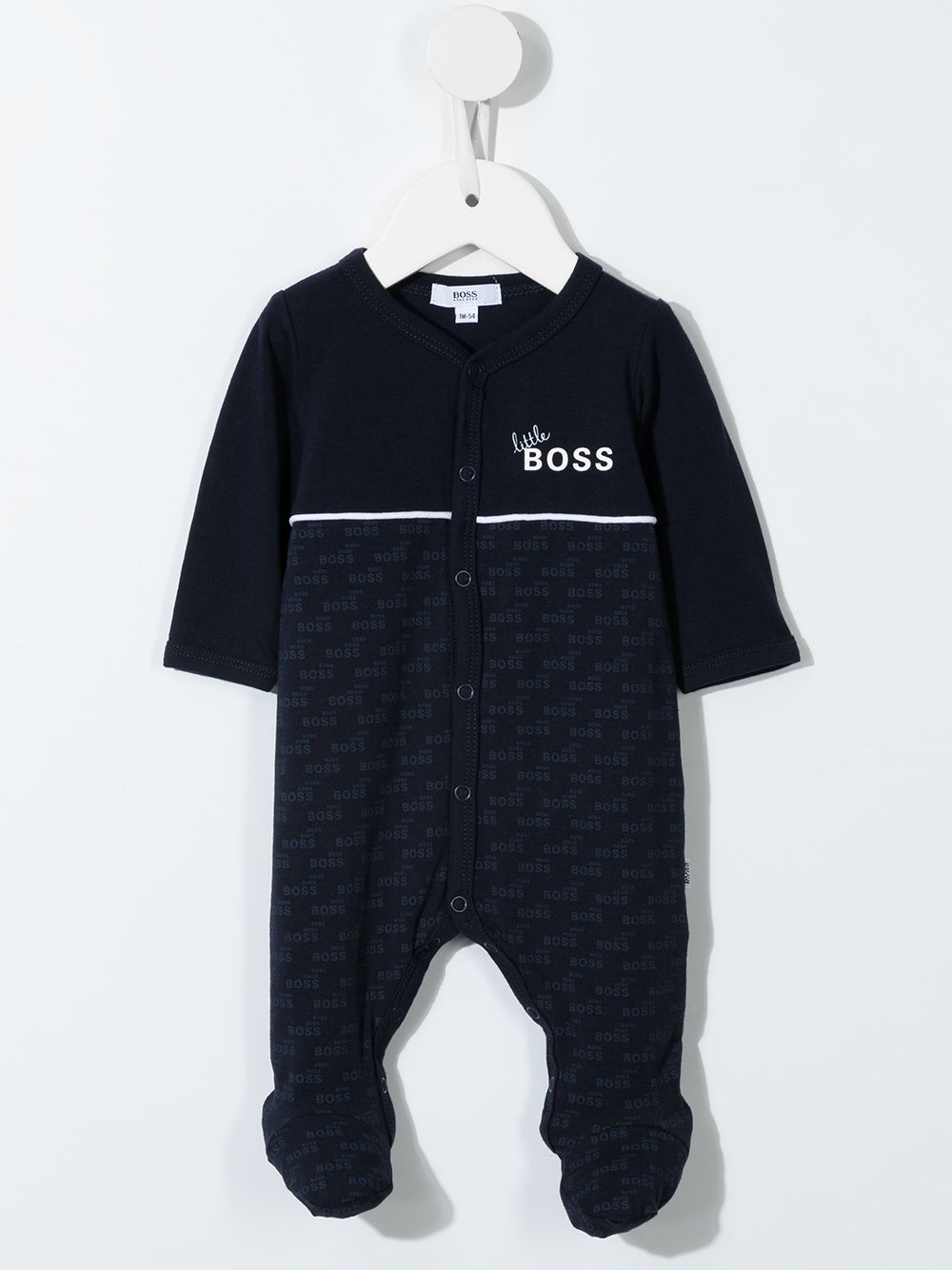 фото Boss kidswear комплект из пижамы и шапки с логотипом