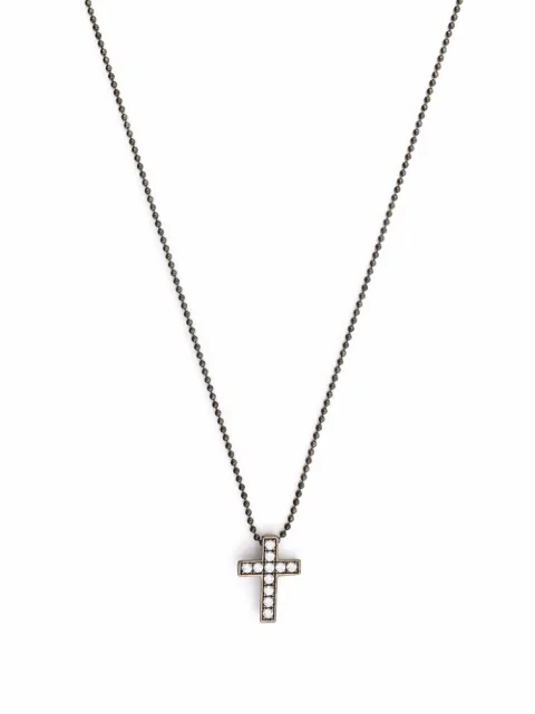 DSQUARED2 cross pendant necklace
