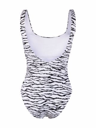 Croatia tiger-print swimsuit展示图