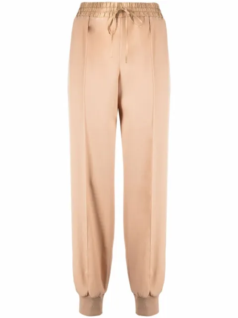 Jil Sander drawstring tapered trousers