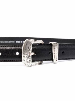 engraved-buckle belt展示图