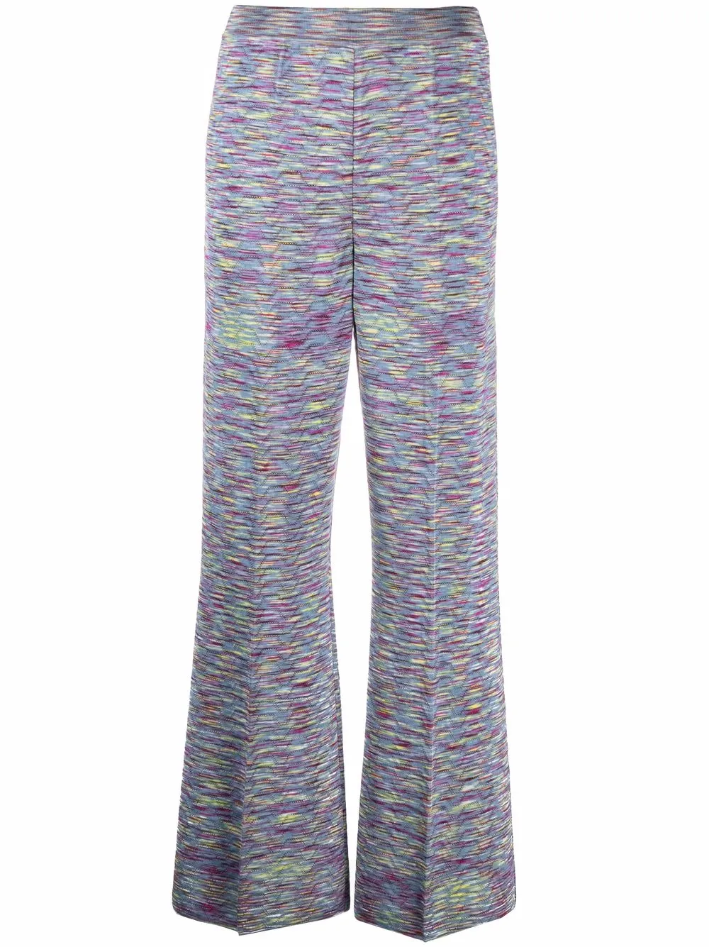 M Missoni трикотажные расклешенные брюки