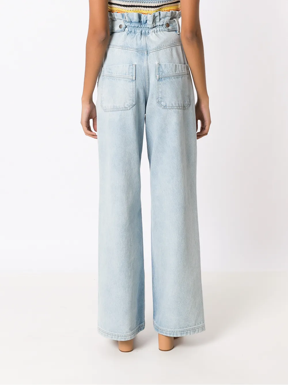 Nk Felippa high-waisted Wide Jeans - Farfetch