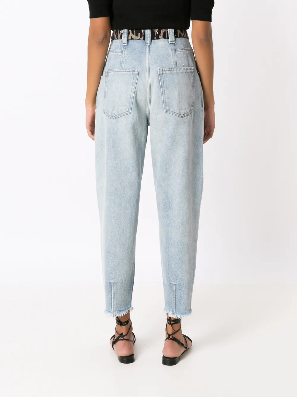 фото Nk зауженные джинсы giovanna с поясом