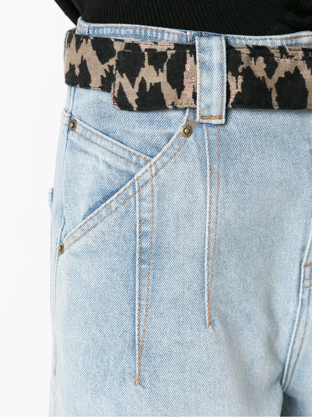 фото Nk зауженные джинсы giovanna с поясом