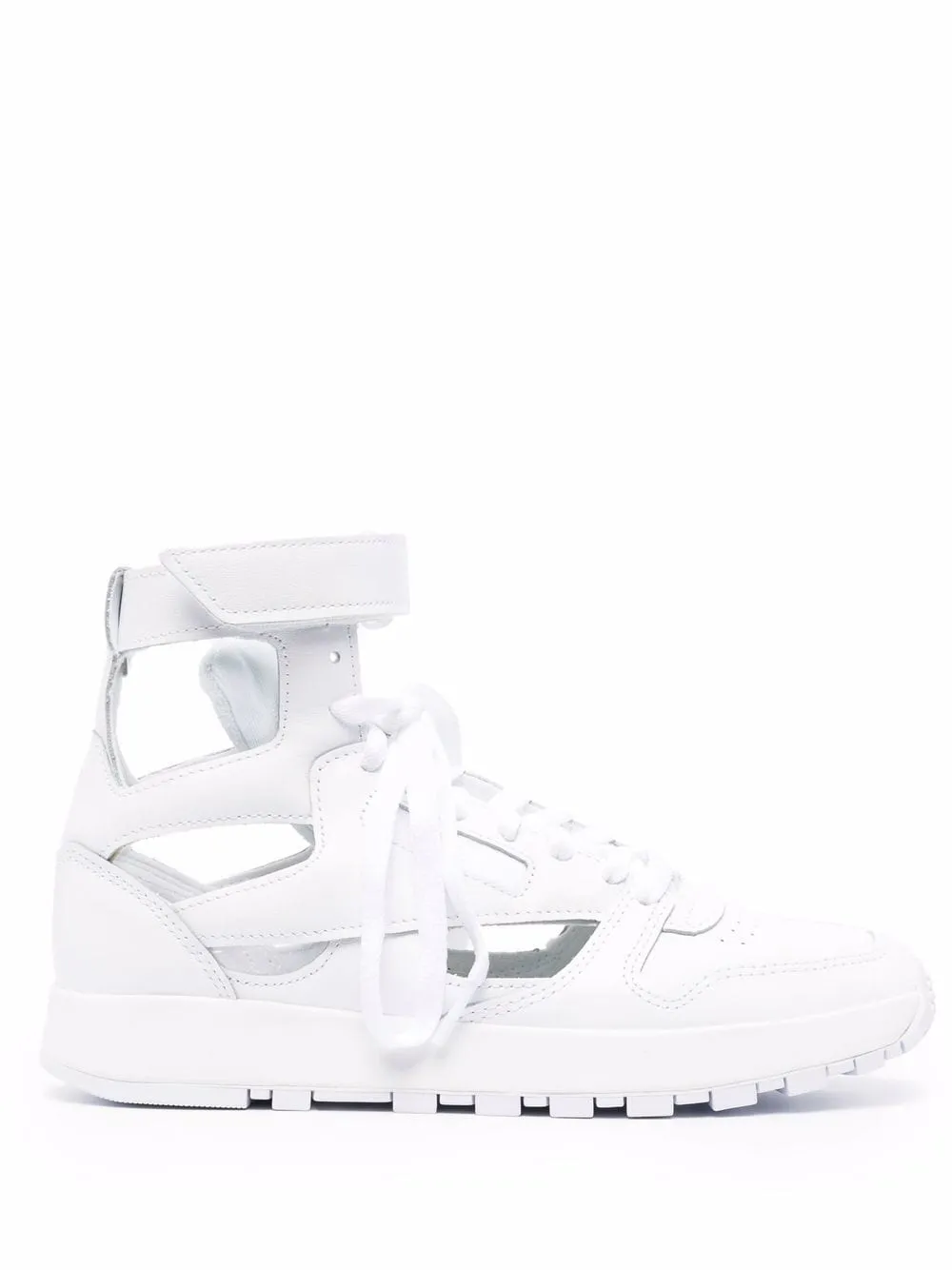 Maison Margiela x Reebok Tabi-toe lace-up high-top sneakers