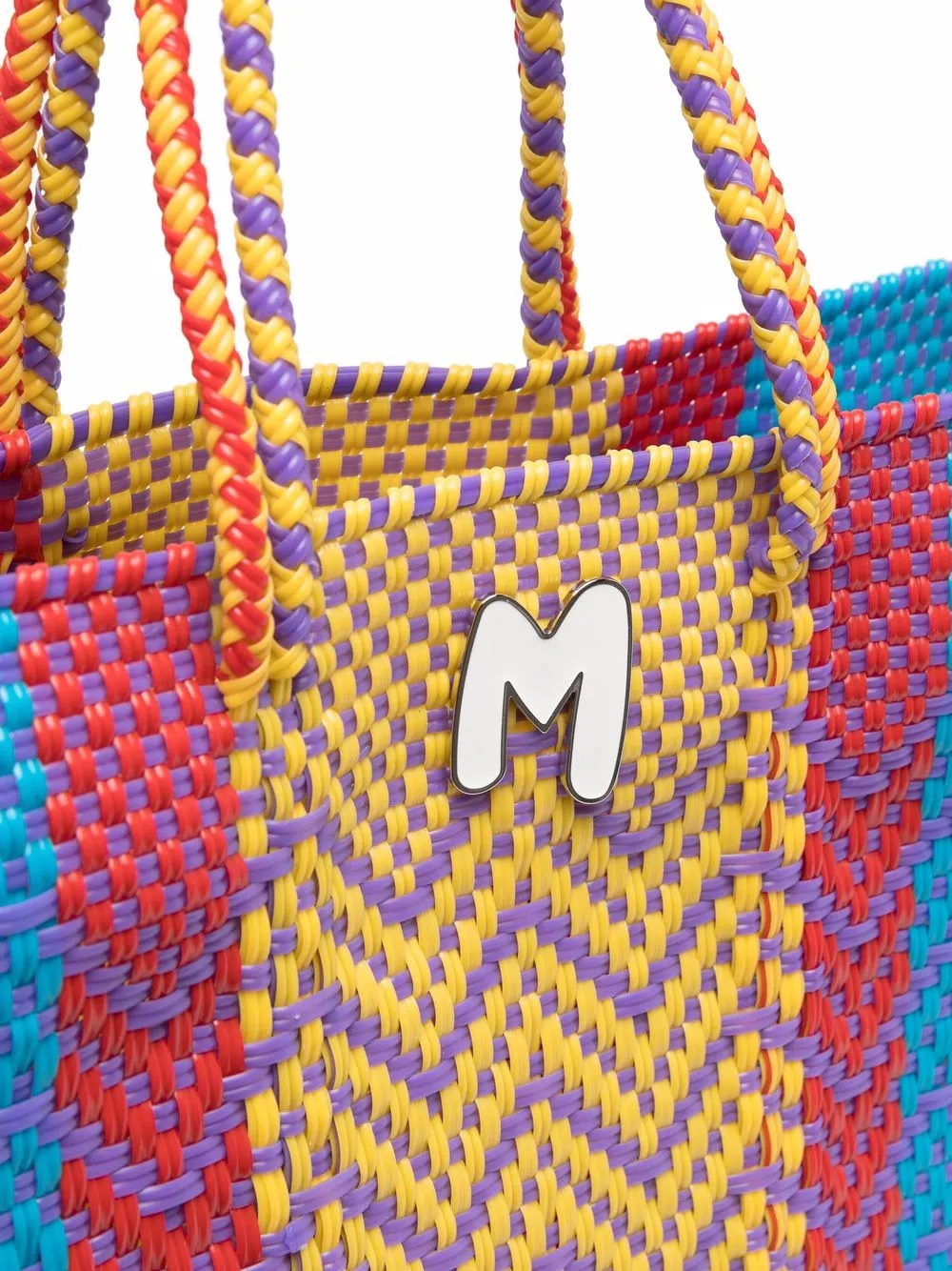 фото M missoni сумка-тоут с узором зигзаг