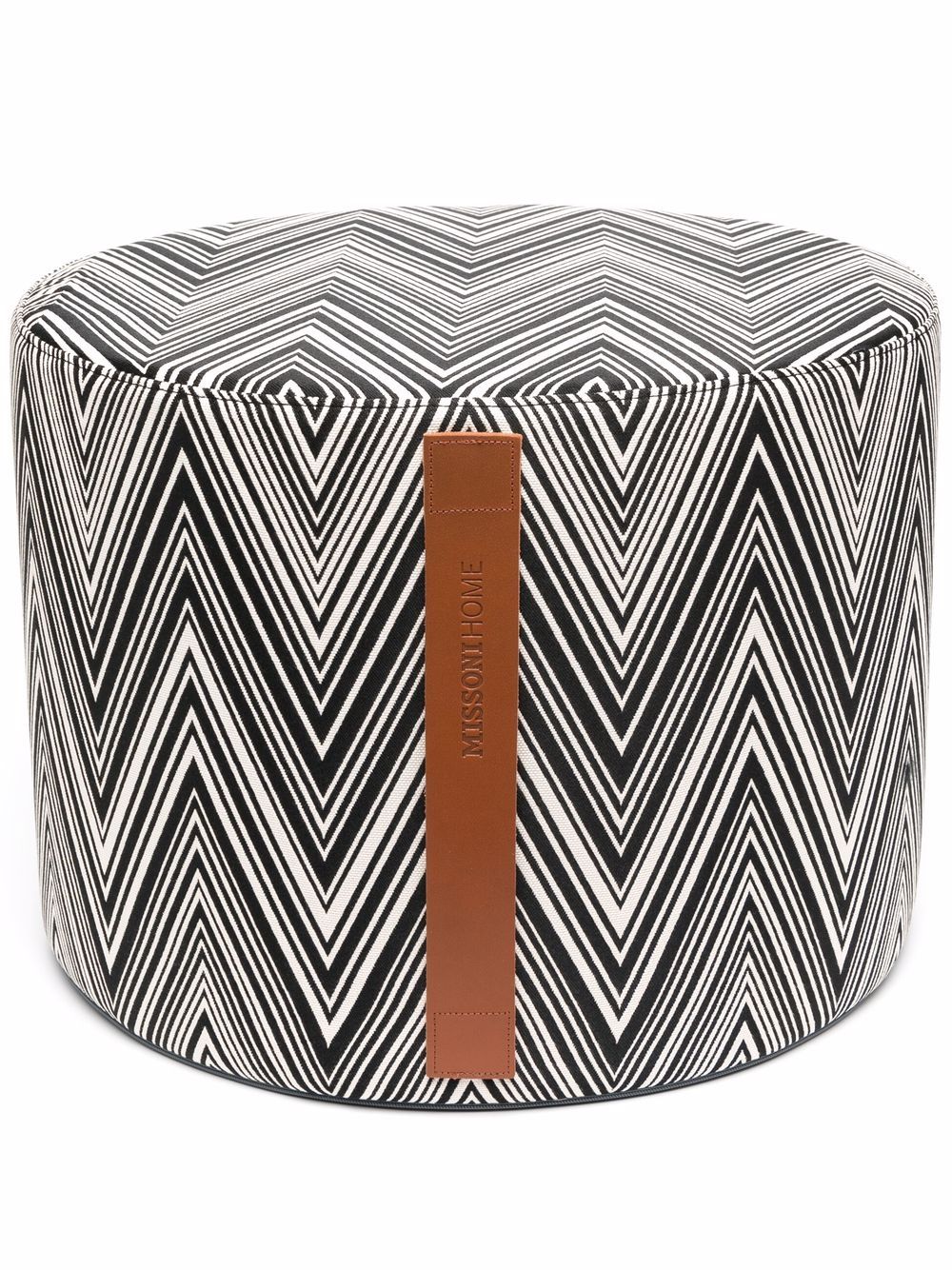 фото Missoni home пуф с узором зигзаг