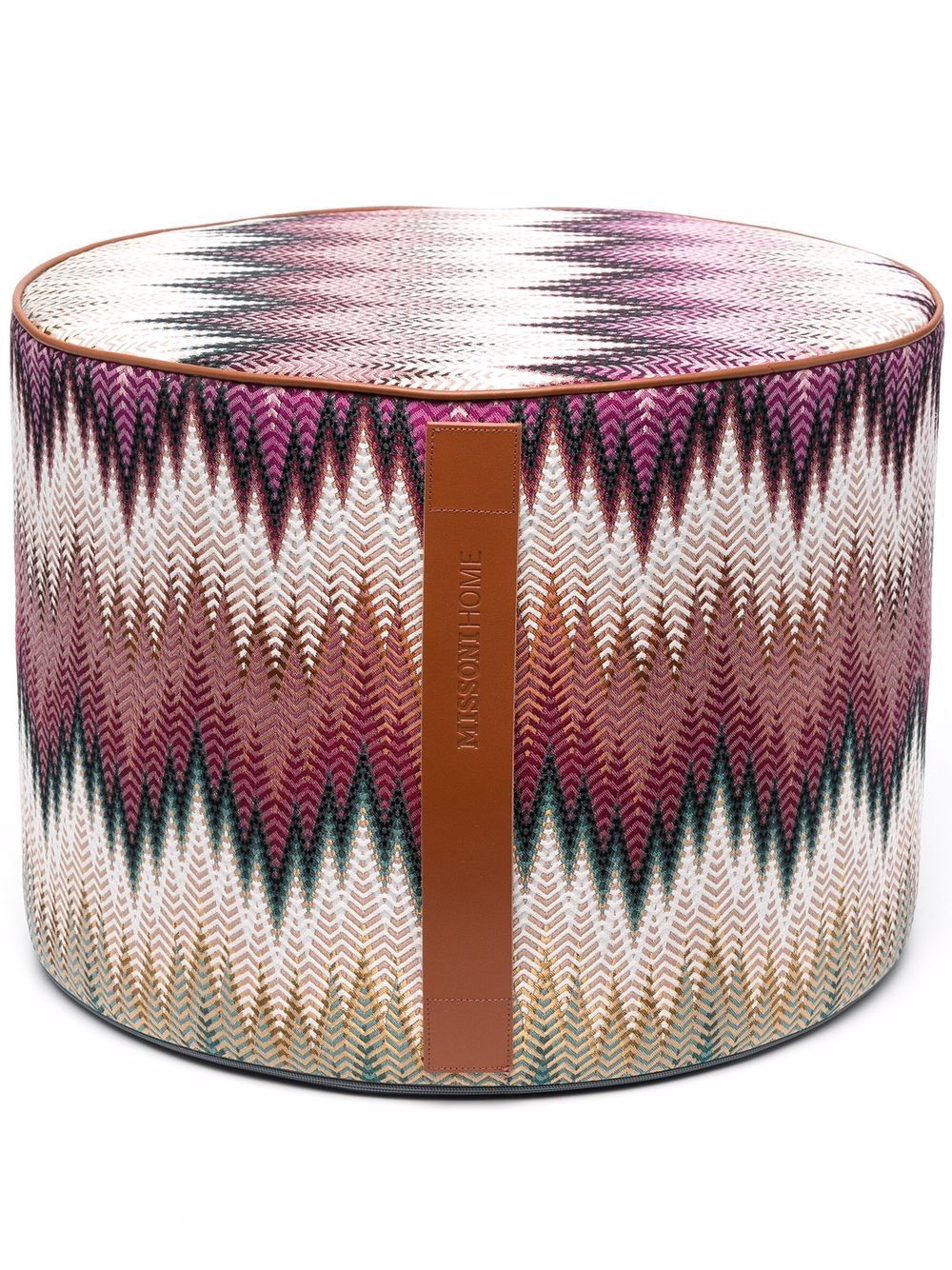 фото Missoni home пуф с узором зигзаг