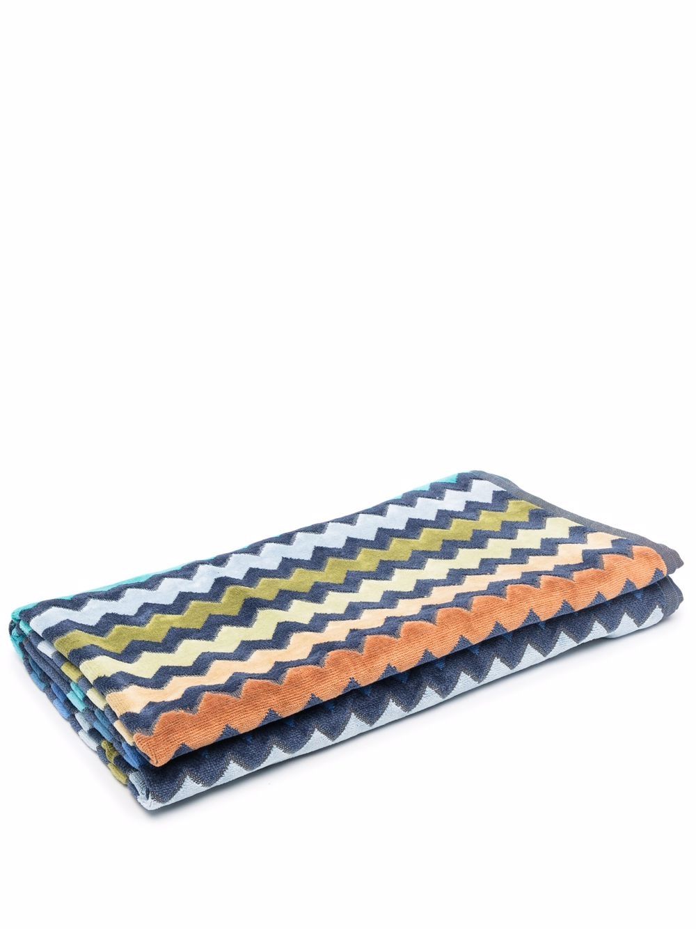 фото Missoni home пляжное полотенце в полоску