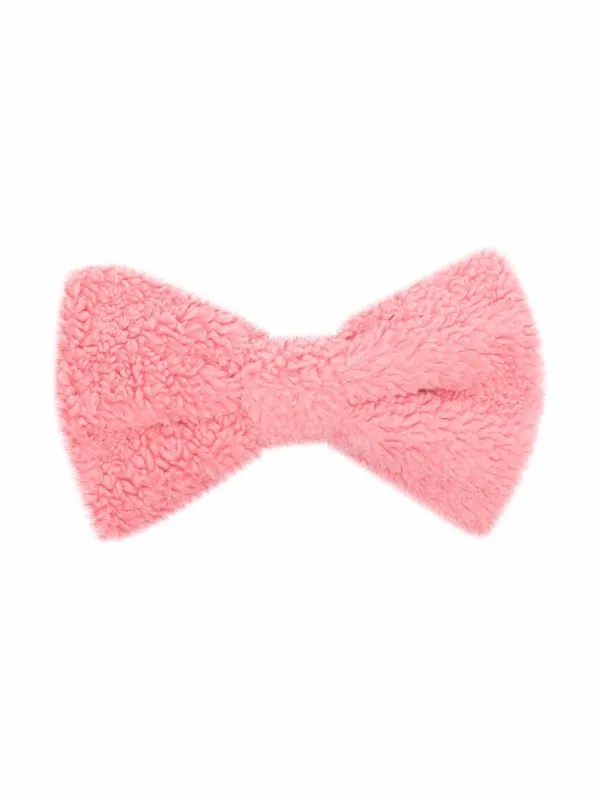 Wauw Capow By Bangbang Olga Fluffy Bow Headband Farfetch
