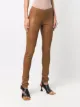 Rick Owens low-rise leather leggings
