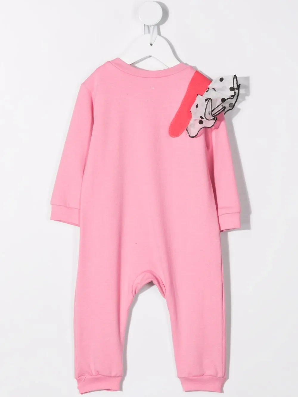 wauwcapowbybangbang WAUW CAPOW by BANGBANG Pyjama verfraaid met ruches - Roze