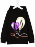 WAUW CAPOW by BANGBANG Harmony stretch-cotton hoodie - Black