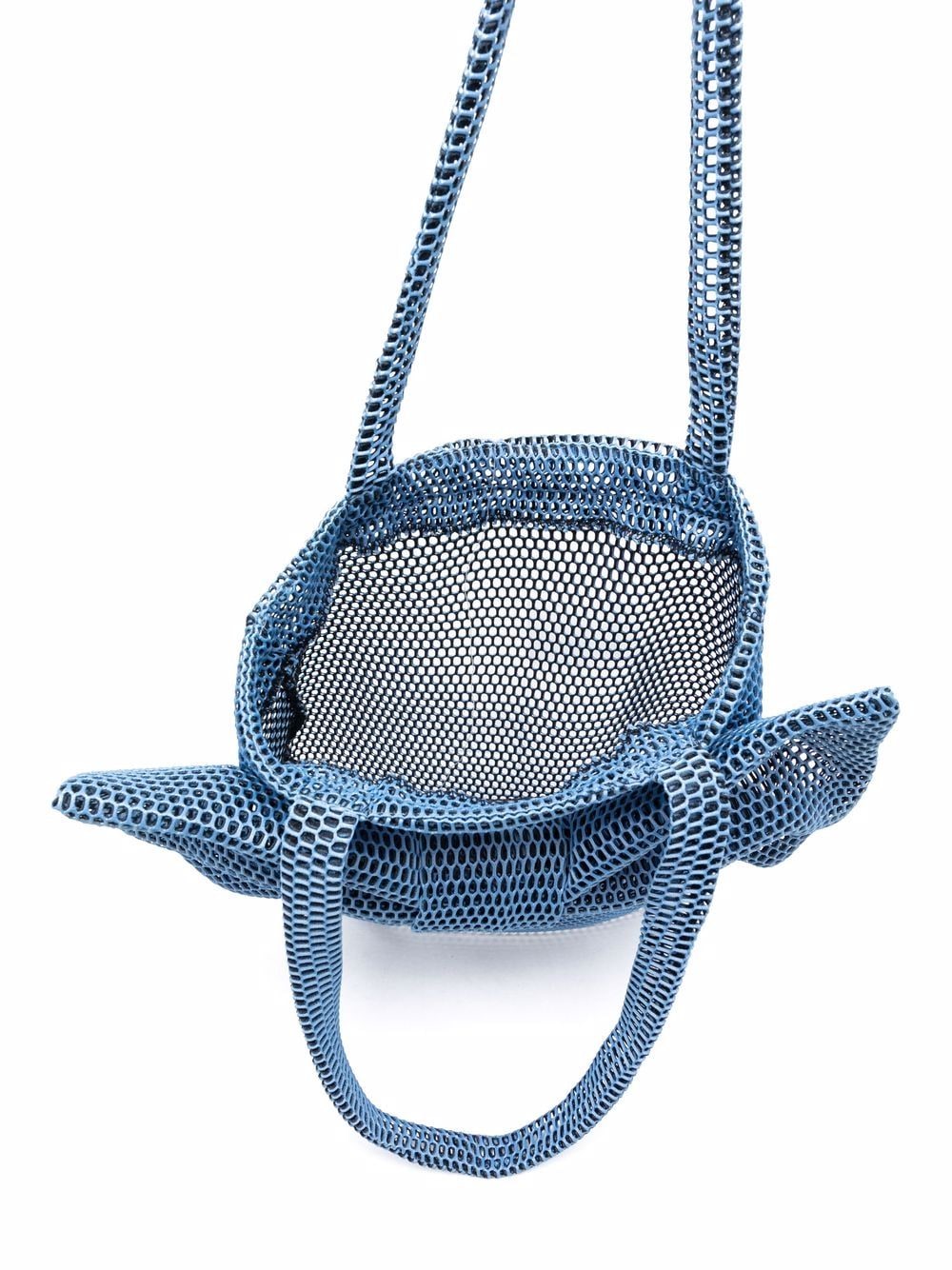 Shop Wauw Capow By Bangbang Big Bow Shoulder Bag In Blue