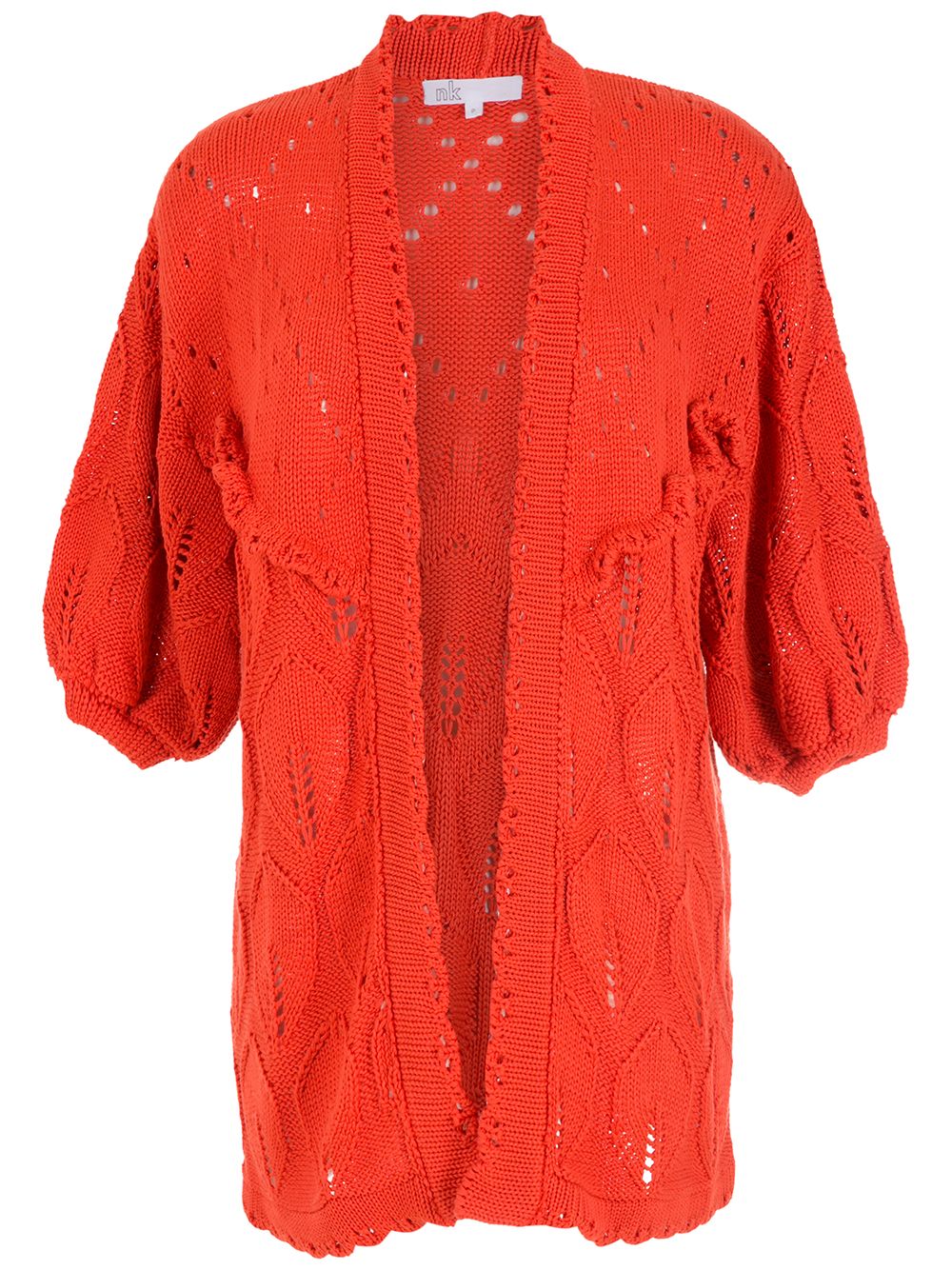 

Nk Diamond May jacquard cardigan - Orange