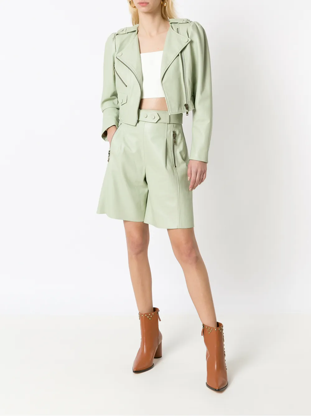 фото Nk байкерская куртка на молнии