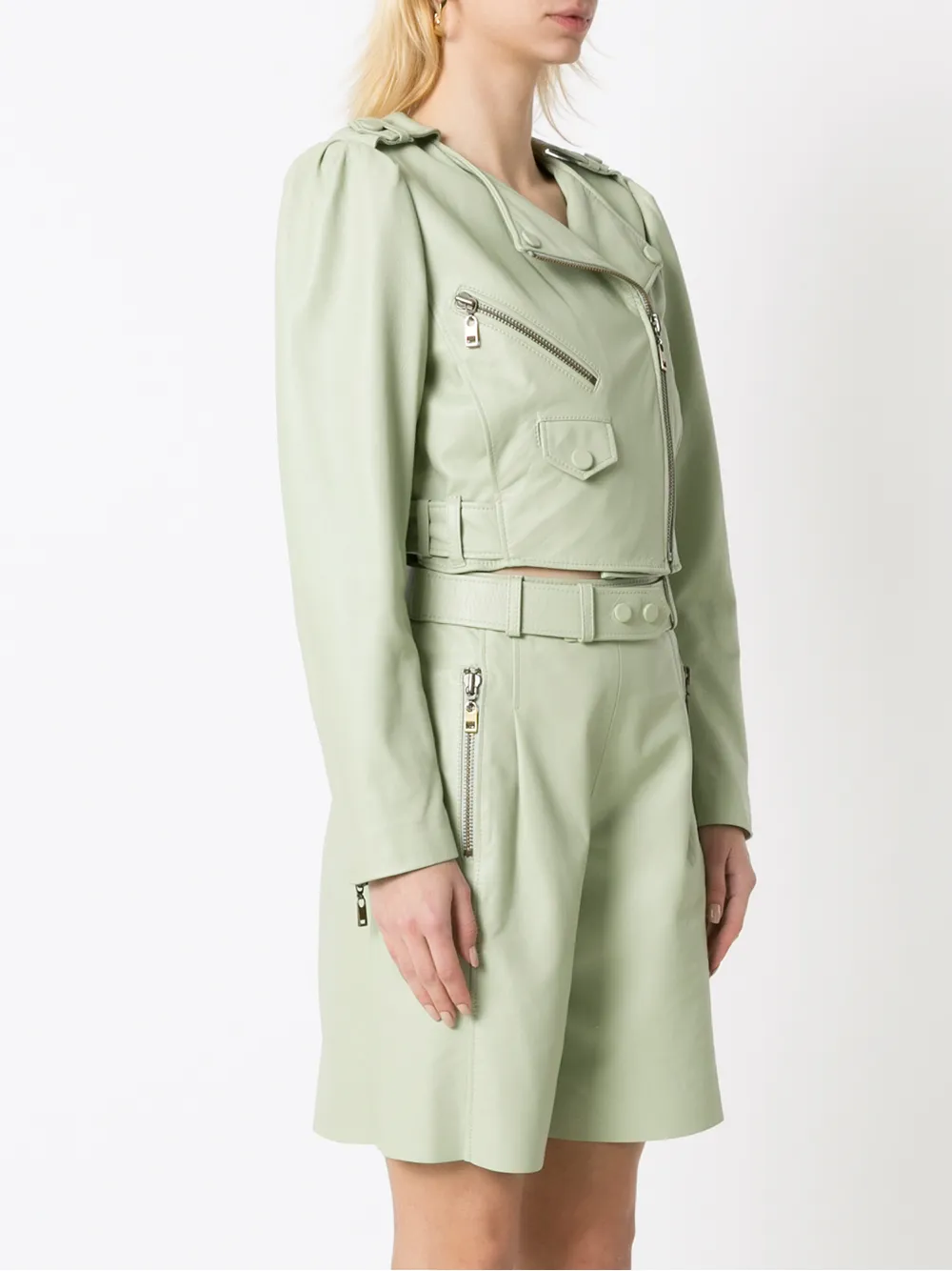 фото Nk байкерская куртка на молнии