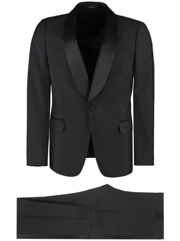 Gucci シングルスーツ | ブラック | FARFETCH JP