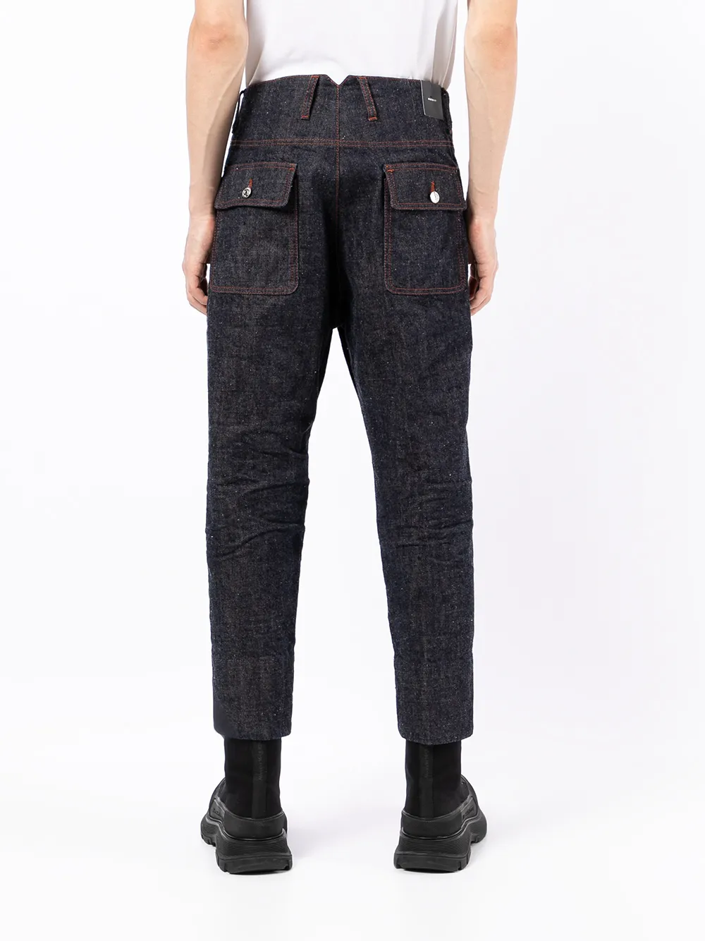 фото Dsquared2 укороченные джинсы