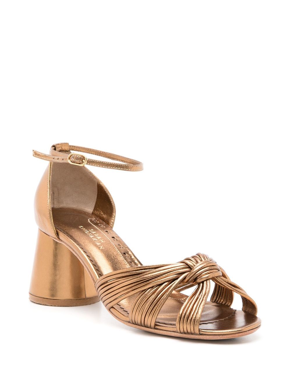 sarahchofakian Sarah Chofakian Ocean pumps met geknoopt detail - Goud