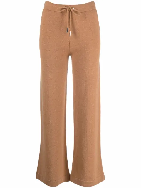 Eleventy knitted wide-leg trousers