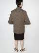 Bottega Veneta herringbone double-breasted blazer