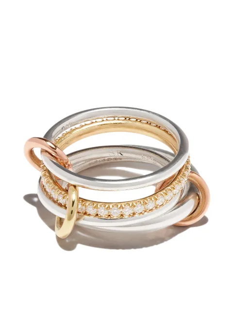 Spinelli Kilcollin anillo Nimbus SG en oro amarillo de 18kt con diamante