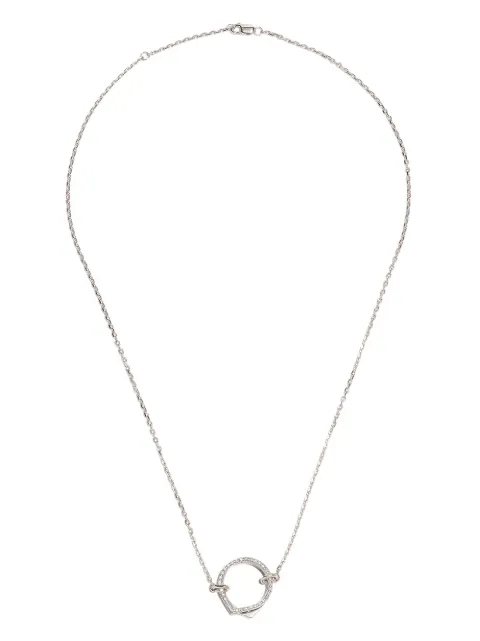 Repossi 18kt white gold Antifer diamond necklace