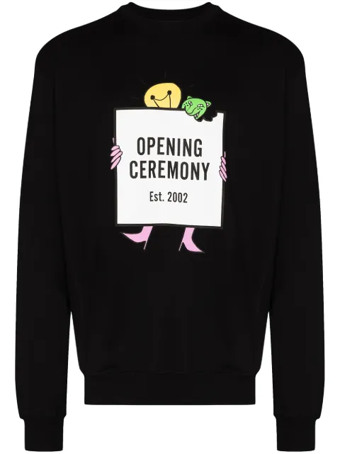 Opening Ceremony lightbulb crew neck sweatshirt