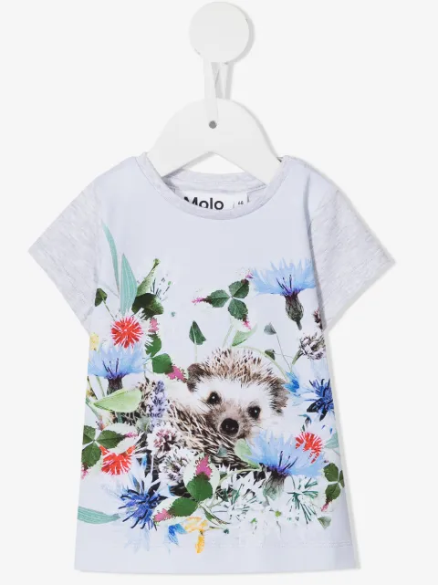 Molo floral-print organic-cotton T-Shirt 