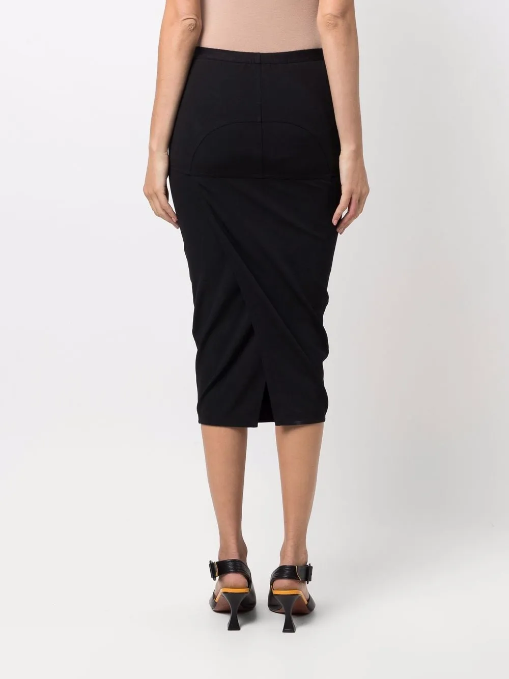 фото Rick owens юбка с накладным карманами