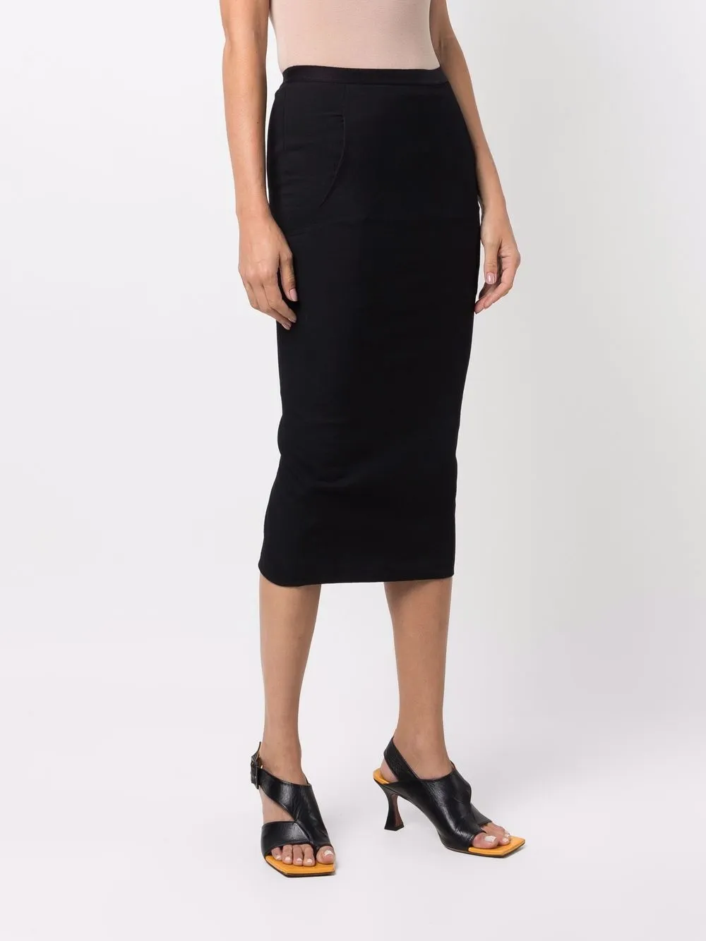 фото Rick owens юбка с накладным карманами