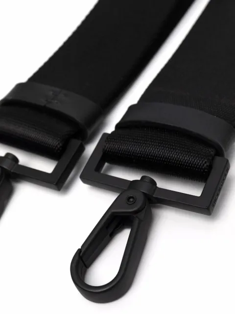 Troubadour embossed-logo leather shoulder strap 1090BL01SS21 - 1