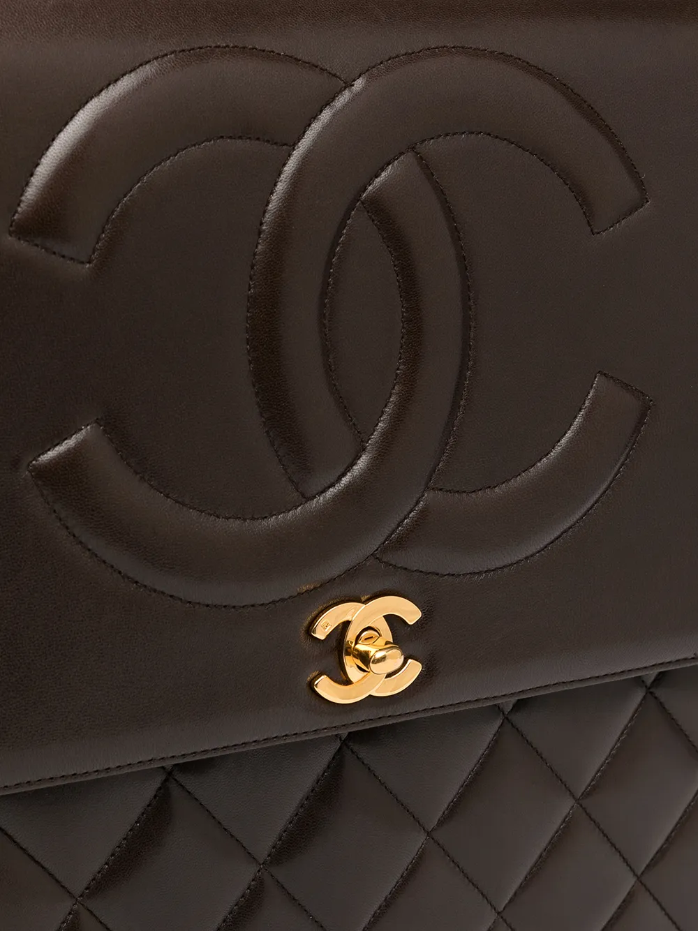 фото Chanel pre-owned стеганая сумка на плечо 1990-х годов с логотипом cc