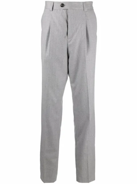 Brunello Cucinelli pleat-detail tailored trousers