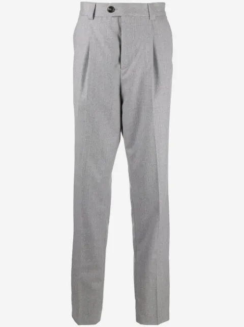 Brunello Cucinelli pleat-detail tailored trousers
