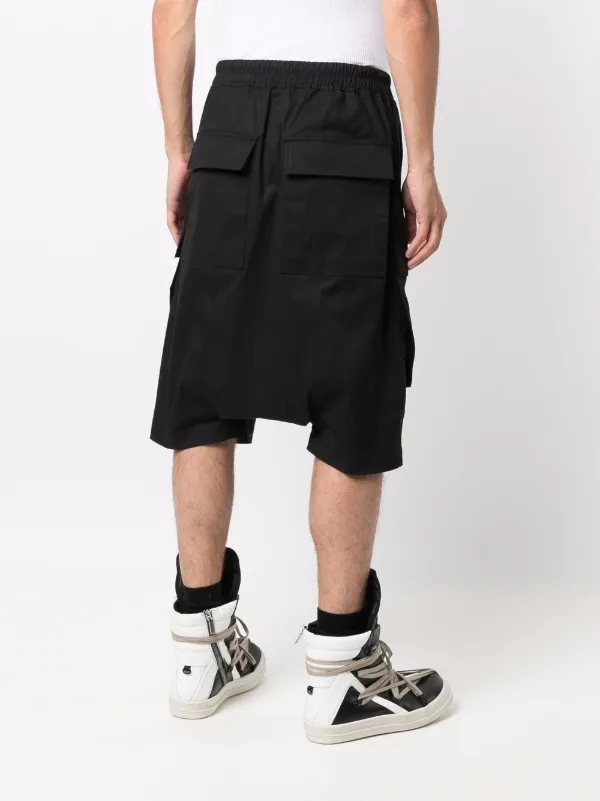 Rick Owens Rick Pods drop-crotch Shorts 