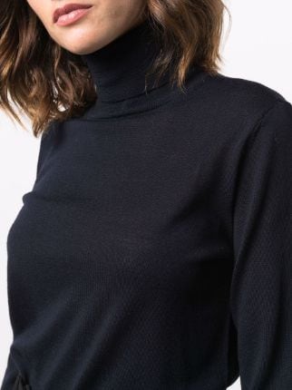 roll-neck knitted jumper展示图