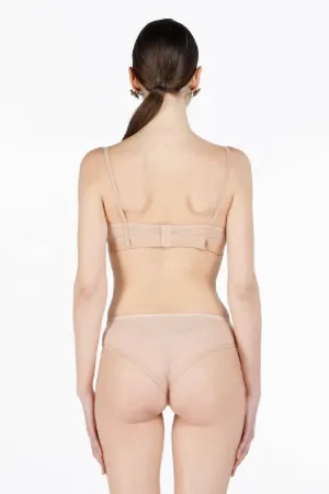 Stretch-Mesh Bra