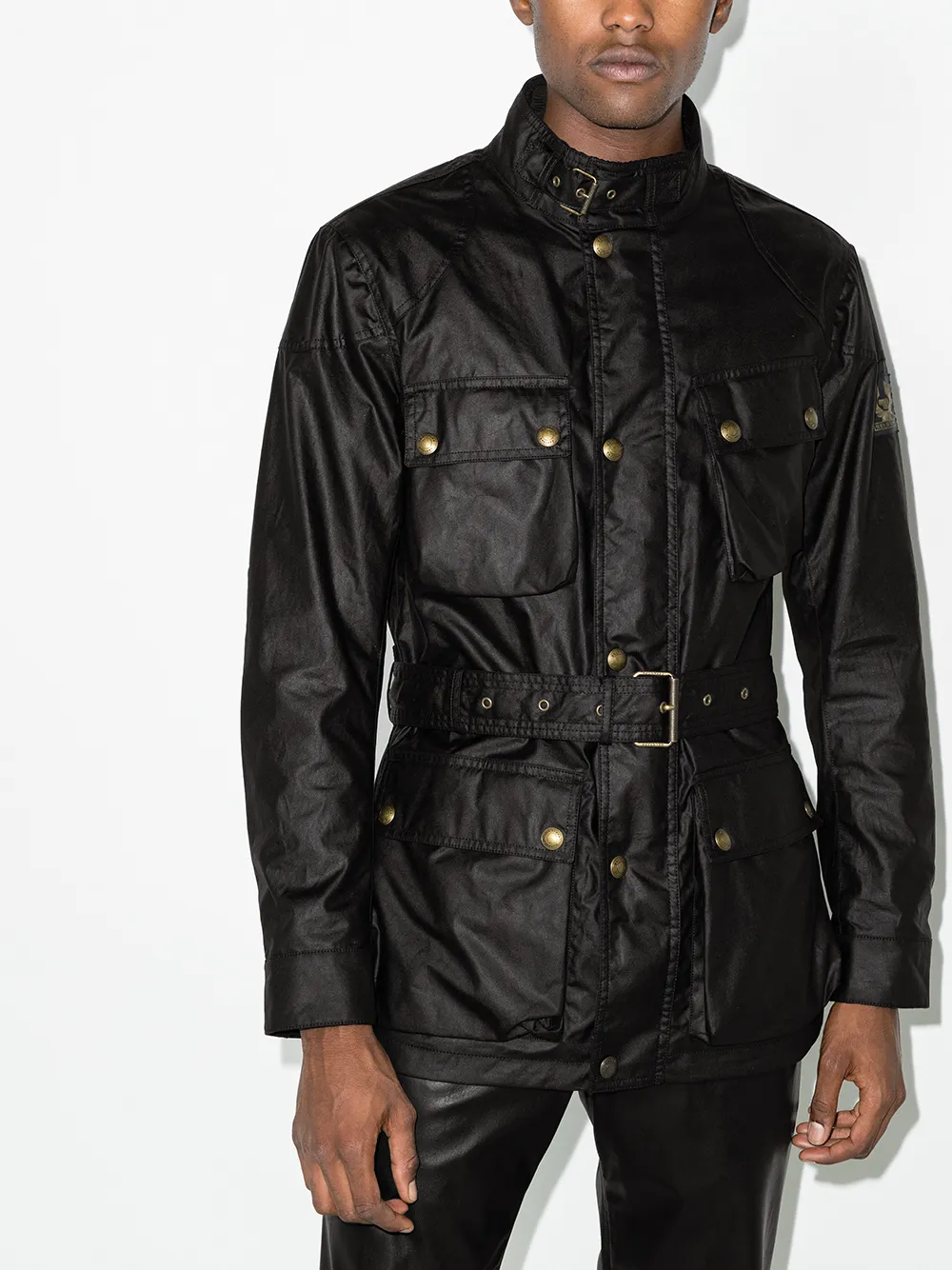 Image 2 of Belstaff Trialmaster belted pocket jacket
