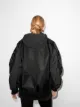 Nike x sacai layered bomber jacket