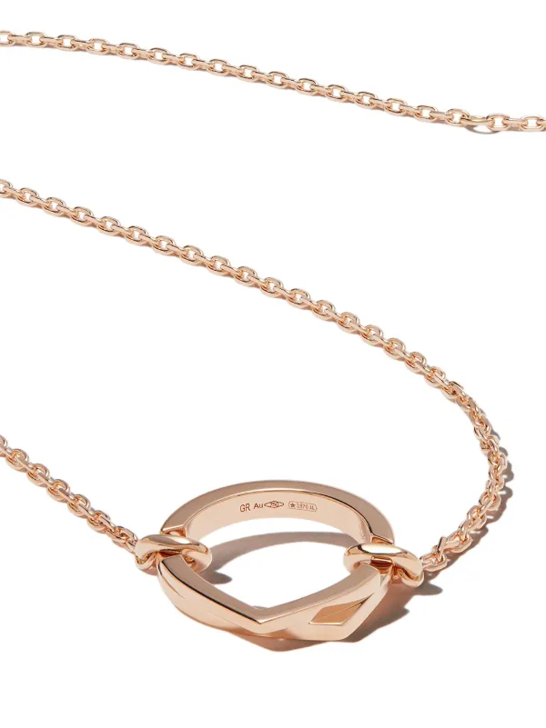 Repossi Antifer ダイヤモンド ネックレス 18Kローズゴールド