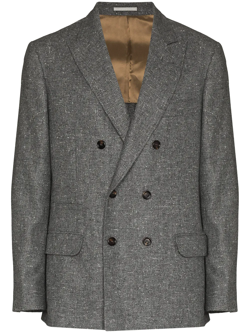 Image 1 of Brunello Cucinelli double-breasted wool-cashmere blazer