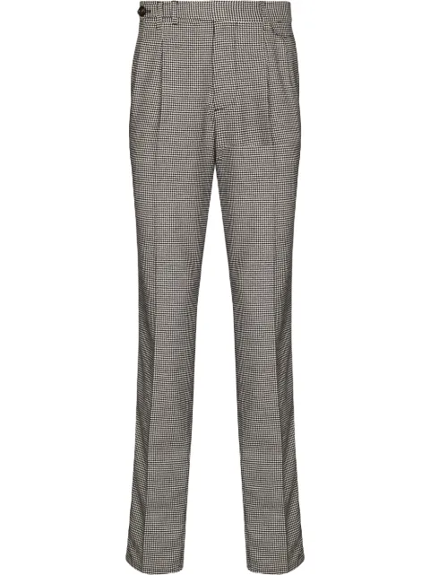 Brunello Cucinelli pantalon de costume à carreaux