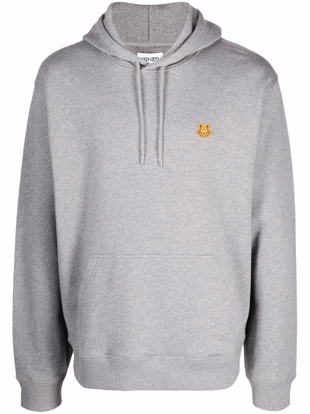 

Kenzo hoodie con parche del logo - Gris