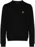 Belstaff logo-patch sweatshirt - Black