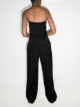 Bottega Veneta strapless wide-leg jumpsuit