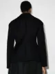 Bottega Veneta satin lapels single-breasted blazer