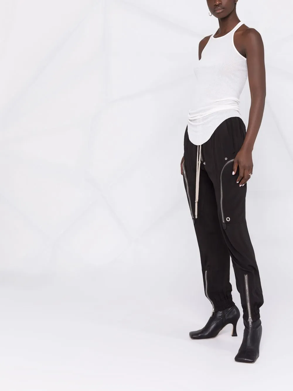 фото Rick owens топ со сборками